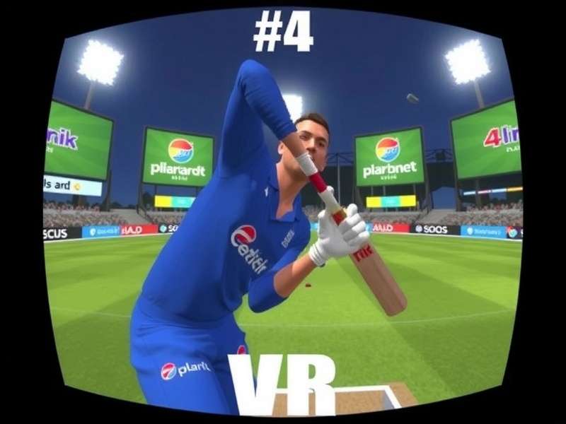 VR Cricket Amazing Feat in Action VR Cricket Amazing Feat Gameplay