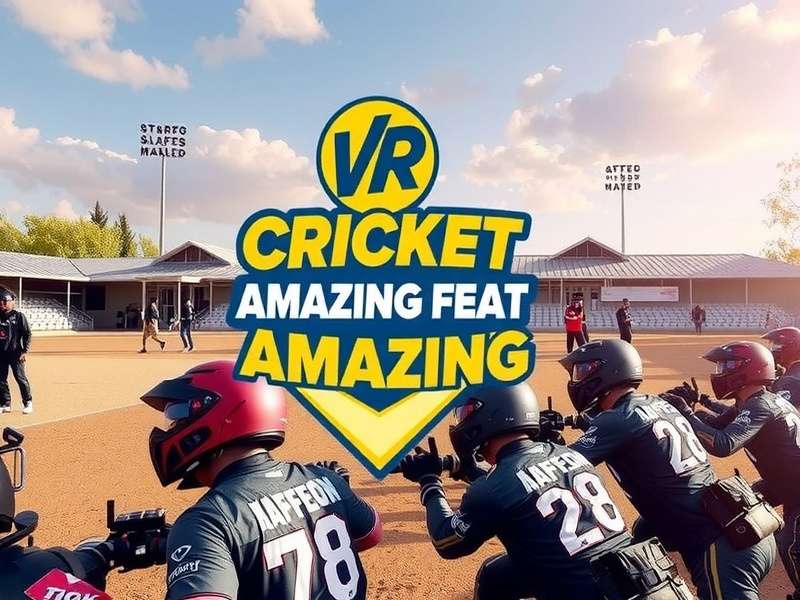 Local Tournament in VR Cricket Amazing Feat VR Cricket Amazing Feat Local Tournament